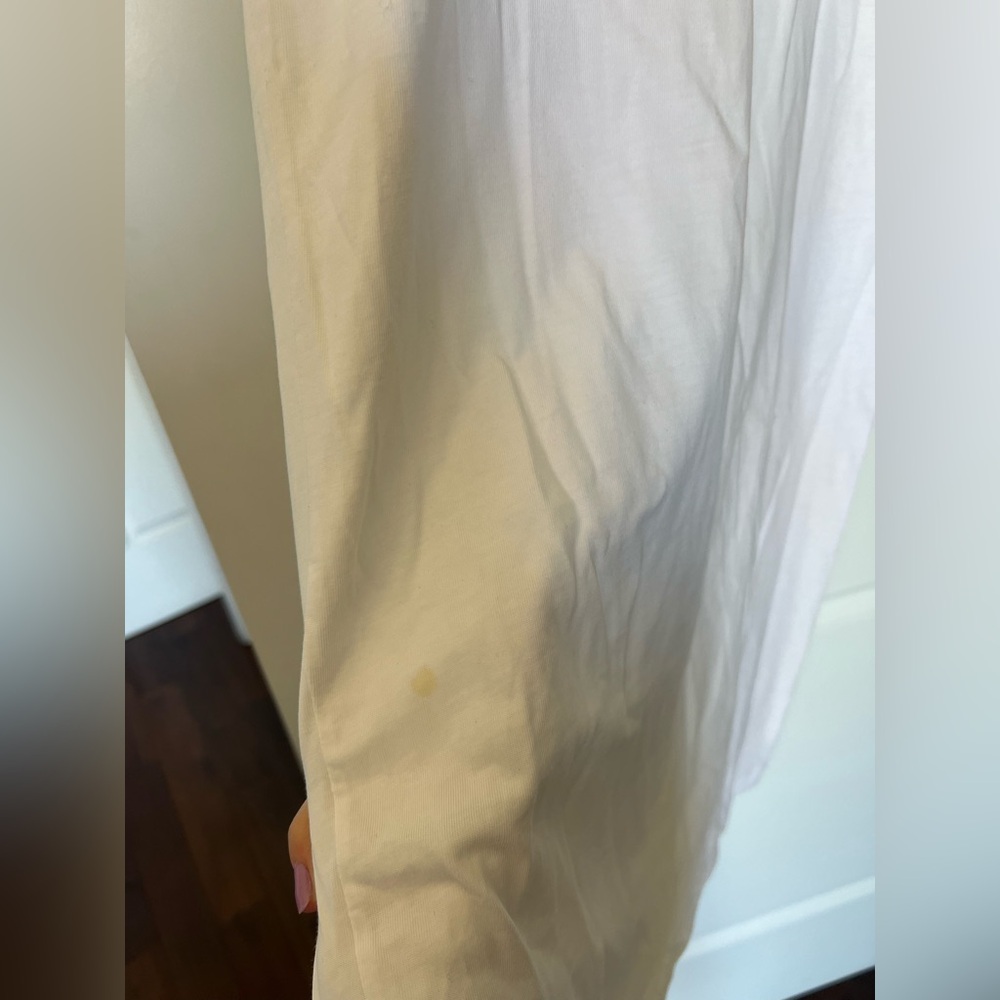 Stella McCartney White Short Sleeve Tee dress - Picture 8 of 10